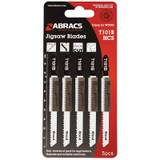 Abracs HCS Jigsaw Blades for Wood T144D - 5 Pack