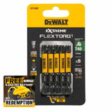 DeWalt DT7399T-QZ T40 Extreme FLEXTORQ 57mm Torsion Impact Bits (5 Pack)