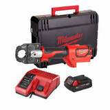 Milwaukee M18™ HCCT-201C L Set Force Logic™ Hydraulic Cable Crimper 