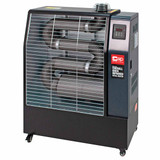 SIP 09241A Fireball IDX54 Industrial Infrared Diesel Heater with Flue Kit