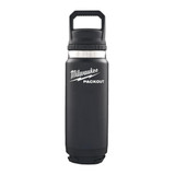 Milwaukee 4932493466 Packout Thermos Bottle with Chug Lid, Black 710ml