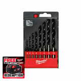 Milwaukee 4932352466 Brad Point Wood Drill Bit Set (8 Pieces)