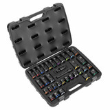 Sealey AK5635M Premier Impact Socket Set 1/2" Sq Drive (34 Pieces)