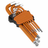 Sealey AK71750 Premier Imperial Long Hex Key Set Ball-End (9 Pieces)