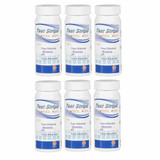 Dellonda DL108  3-in-1 Chlorine, PH & Alkalinity Test Strips x50 Strips (6 Pack)