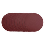 Draper 03156 Sanding Discs, 125mm, Hook & Loop, 240G (10 Pack)