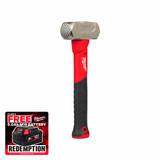 Milwaukee 4932498304 2Lbs Fibreglass Club Hammer
