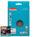 Makita D-78891 Delta Net Sanding Pad 100 x 150mm, A80 Grit (10 Pack)