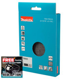 Makita D-78900 Delta Net Sanding Pad 100 x 150mm, A120 Grit (10 Pack)