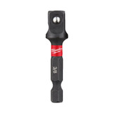 Milwaukee 4932478054 Shockwave™ Impact Duty Socket Adaptor - 1/4" Hex to 3/8" Square