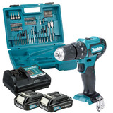 Makita HP333DWAX1 12V Max CXT Brushless Combi Drill with 2x 2.0Ah Batteries