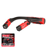 Milwaukee L4 NL400-301 USB 400 Lumens Rechargeable Neck Light with 1x L4 B3 USB REDLITHIUM