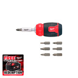 4932492807 8-in-1 Compact Multi-Bit Screwdriver