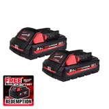 Milwaukee M18HB3X2