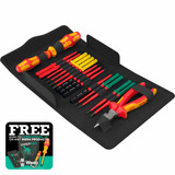 Wera 05006610001 Kraftform Kompakt VDE 17 Extra Slim 2 Tool Finder