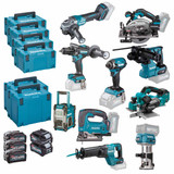 Makita MAKP40VKIT3 40V XGT Power Tool Kit (10 Pieces)