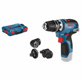 Bosch 06019H3003 GSR 12V-35 FC FlexiClick Drill Driver with L-BOXX (Body Only)