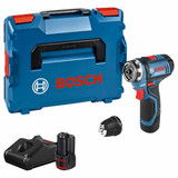 Bosch 06019F6071 GSR 12V-15 FC FlexiClick Drill Driver with 2x GBA 2.0Ah Batteries