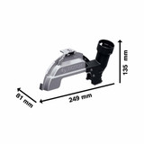 Bosch 1600A033ZB GDE 180 CG Dust Attachment
