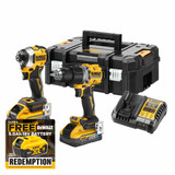 DeWalt DCK2050H2T 18V XR Brushless POWERSTACK 5.0Ah Twin Kit