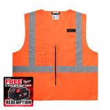 Milwaukee 4932493999 Contractor High-Visibility Vest (Size L/XL)