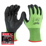 Milwaukee 4932479935 Hi-Vis Cut E Gloves (Size 11/XXL)