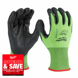 Milwaukee 4932479931 Hi-Vis Cut E Gloves (Size 7/S)