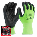Milwaukee 4932479917 Hi-Vis Cut A Gloves (Size 8/M)