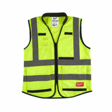 Milwaukee 4932471895 Yellow Premium Hi Vis Vest (Size S/M)
