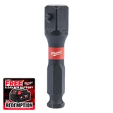 Milwaukee 4932480586 7/16" Hex to 1/2" Square Drive Impact Adaptor