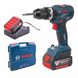 Bosch XMS25COMBIB 18V Combi Drill With 2 x 5.0Ah Li-ion Batteries, Charger & Case