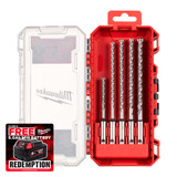 Milwaukee 4932500064 SDS-Plus Drill Bit MX4 NG Set 2 (5 Pieces)