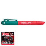 Milwaukee 4932492127 INKZALL Marker Green