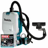 Makita DVC660Z LXT Twin 18V Brushless Backpack Vacuum Cleaner (Body Only)