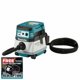 Makita DVC867LZX4 LXT Twin 18V Brushless Dust Extractor (Body Only)