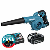 Makita DUB185Z 18V LXT Blower with 1x 6.0Ah Battery & Fast Charger