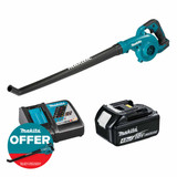 Makita DUB186Z LXT 18V Cordless Blower with 1x 4.0Ah Battery & Fast Charger