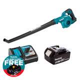 Makita DUB186Z LXT 18V Cordless Blower with 1x 5.0Ah Battery & Fast Charger