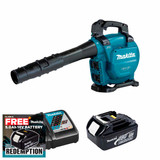 Makita DUB363 Twin 18V LXT Brushless Cordless Blower / Vacuum with 1x 3.0Ah Battery & Fast Charger