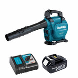 Makita DUB363 Twin 18V LXT Brushless Cordless Blower / Vacuum with 1x 3.0Ah Battery & Fast Charger