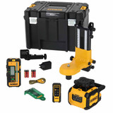 DeWalt DCLE15221G-GB USB-C Li-ion Rotary Single Slope Green Beam Laser Kit with Case