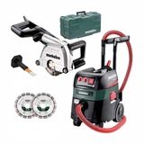 Metabo MFE 40 Wall Chaser & ASR 35 M ACP Vacuum Cleaner