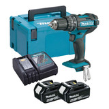 Makita DHP482Z LXT 18V Cordless Combi Drill with 2 x 4.0Ah Batteries