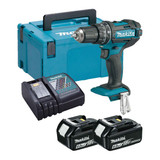 Makita DHP482Z LXT 18V Combi Drill with 2 x 6.0Ah Batteries