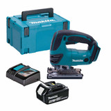 Makita DJV180Z LXT 18V Cordless Jigsaw with 1x 4.0Ah Battery, Charger and Makpac Carry Case