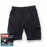 Makita MK302M Axis Stretch Shorts Black (Size S)