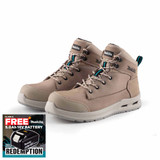 Makita MK402M Anjo Safety Boot Stone (Size 12)