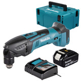 Makita DTM50Z 18V LXT Cordless Multi Tool with 1x 3.0Ah Battery, Charger and Makpac Carry Case