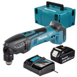 Makita DTM50Z 18V LXT Cordless Multi Tool with 1x 4.0Ah Battery, Charger and Makpac Carry Case