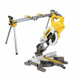 DeWalt DCS777N-XJ 54V XR Flexvolt 216mm Cordless Mitre Saw and DE7023 Universal Extendable Mitre Saw Stand (Body Only)